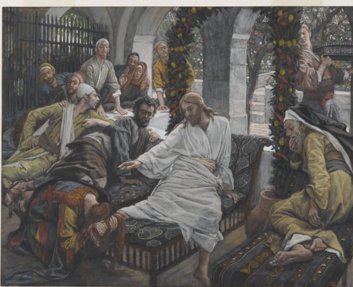 The Ointment of the Magdalene (Le parfum de Madeleine), James Tissot