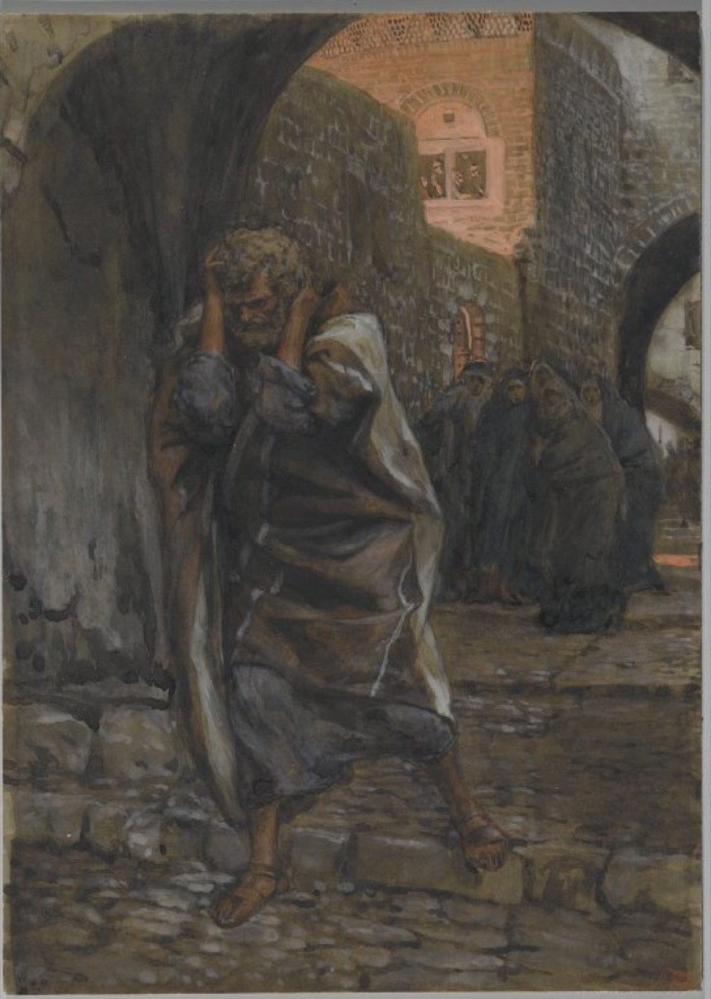 The Sorrow of Saint Peter (La douleur de Saint Pierre), James Tissot