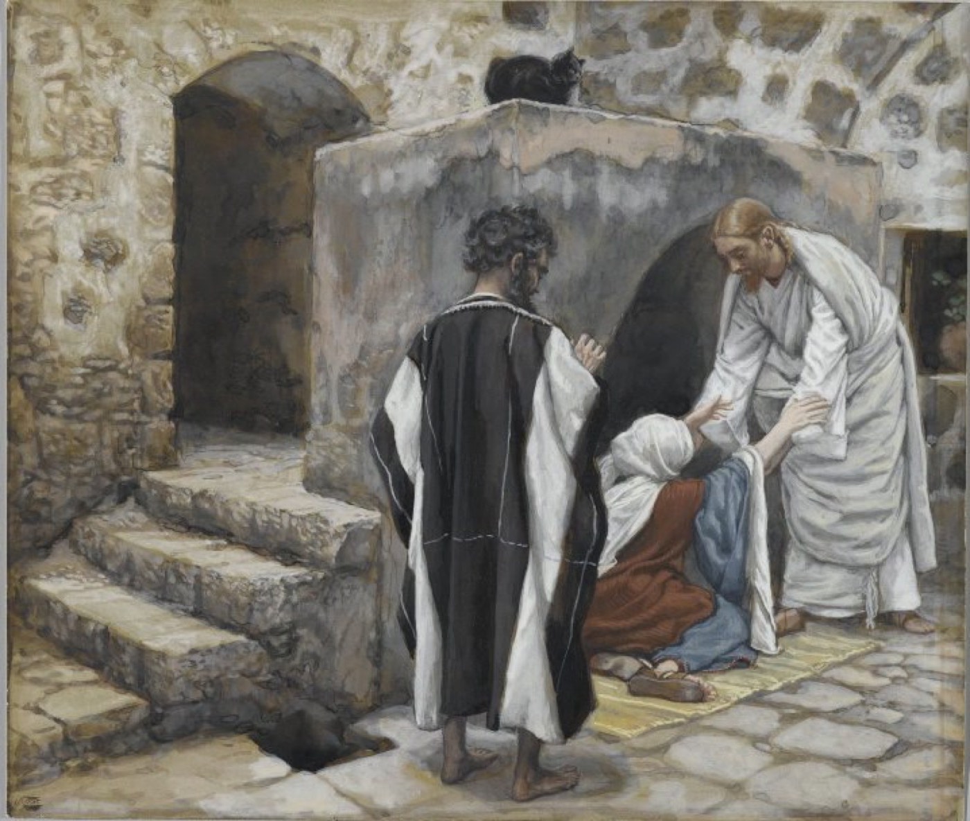 The Healing of Peter's Mother-in-law (La guérison de la belle-mère de Pierre), James Tissot