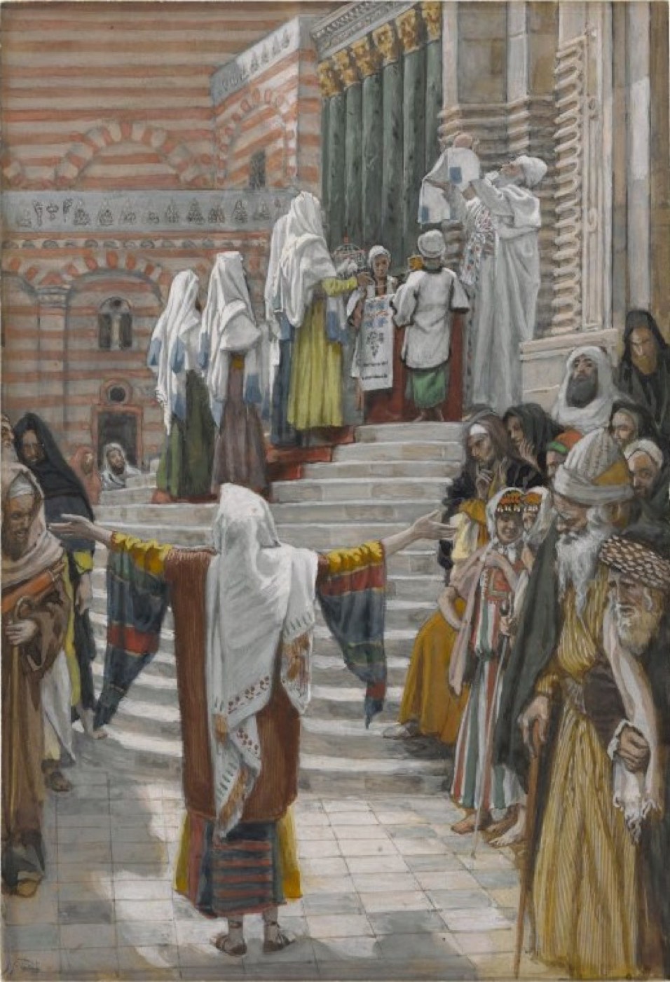 The Presentation of Jesus in the Temple (La présentation de Jésus au Temple), James Tissot