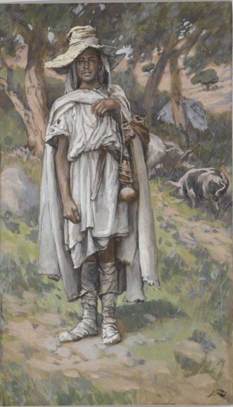 The Prodigal Son Begging (L'enfant prodigue mendiant), James Tissot