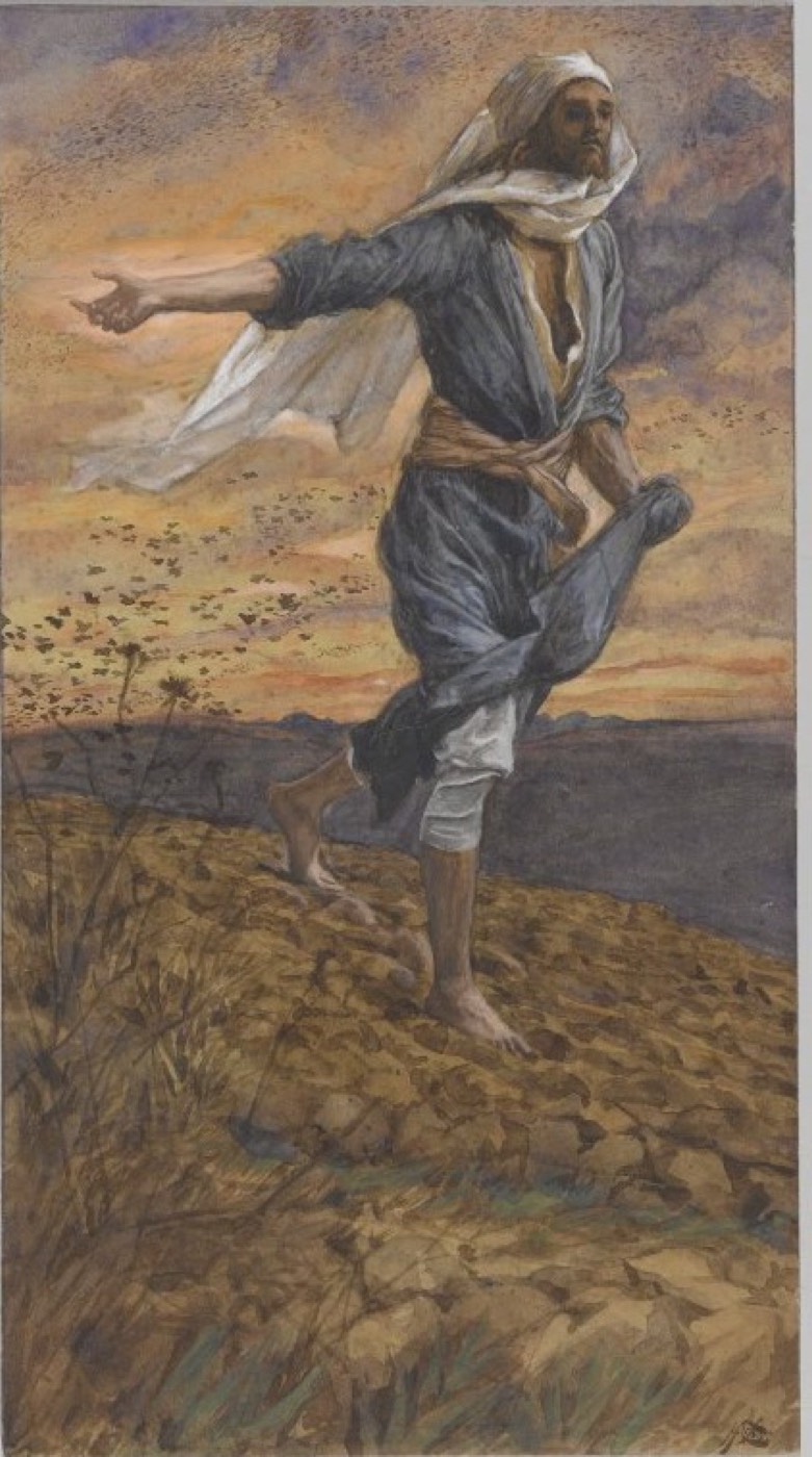 The Sower (Le semeur), James Tissot