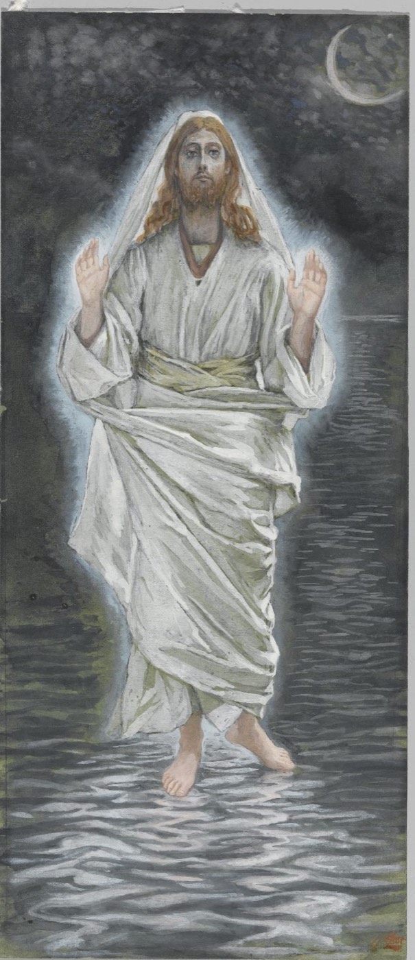 Иисус идёт по морю (Jésus marche sur la mer), Джеймс Тиссо