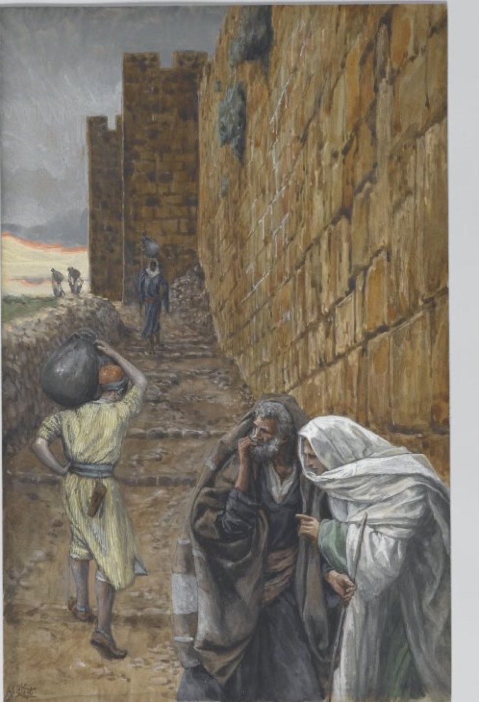 The Man Bearing a Pitcher (L'homme à la cruche), James Tissot