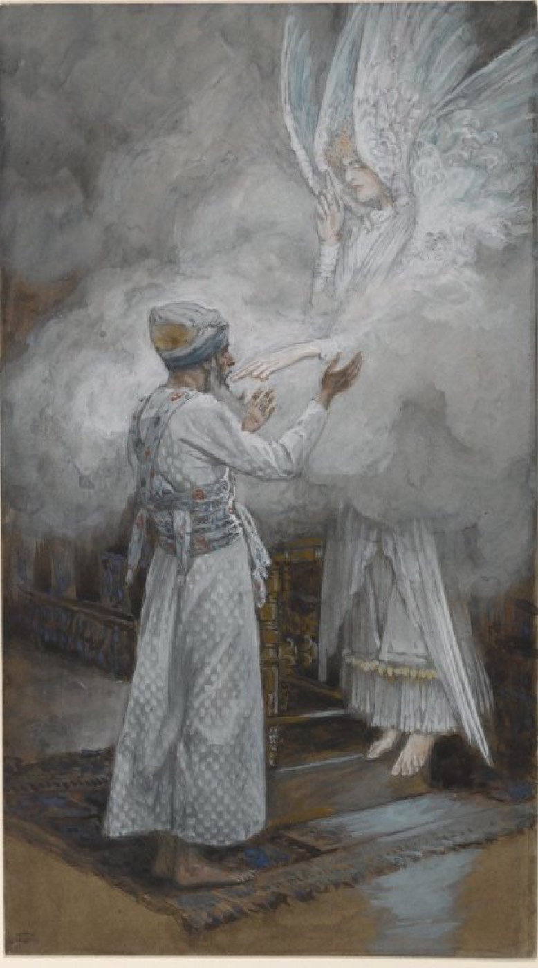 The Vision of Zacharias (Vision de Zacharie), James Tissot