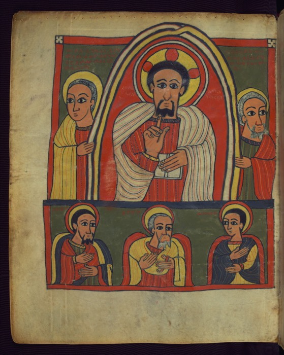 Ethiopian Gospels in the Gunda Gunde style, fol. 59v