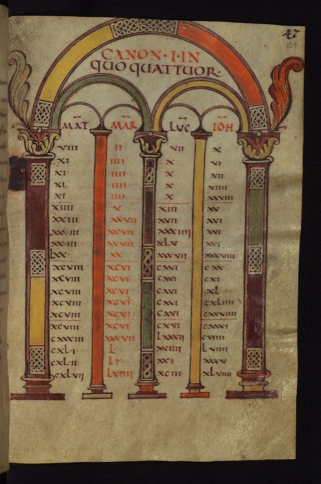 Freising Gospels, fol. 24r