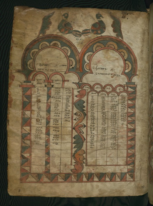 Armenian Gospels of 966, fol. 1v