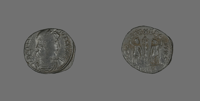 Coin Portraying Emperor Constantine I