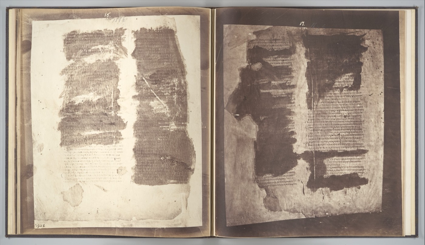 Photographic Facsimiles of the Remains of the Epistles of Clement of Rome.  Made from the Unique Copy Preserved in the Codex Alexandrinus.
