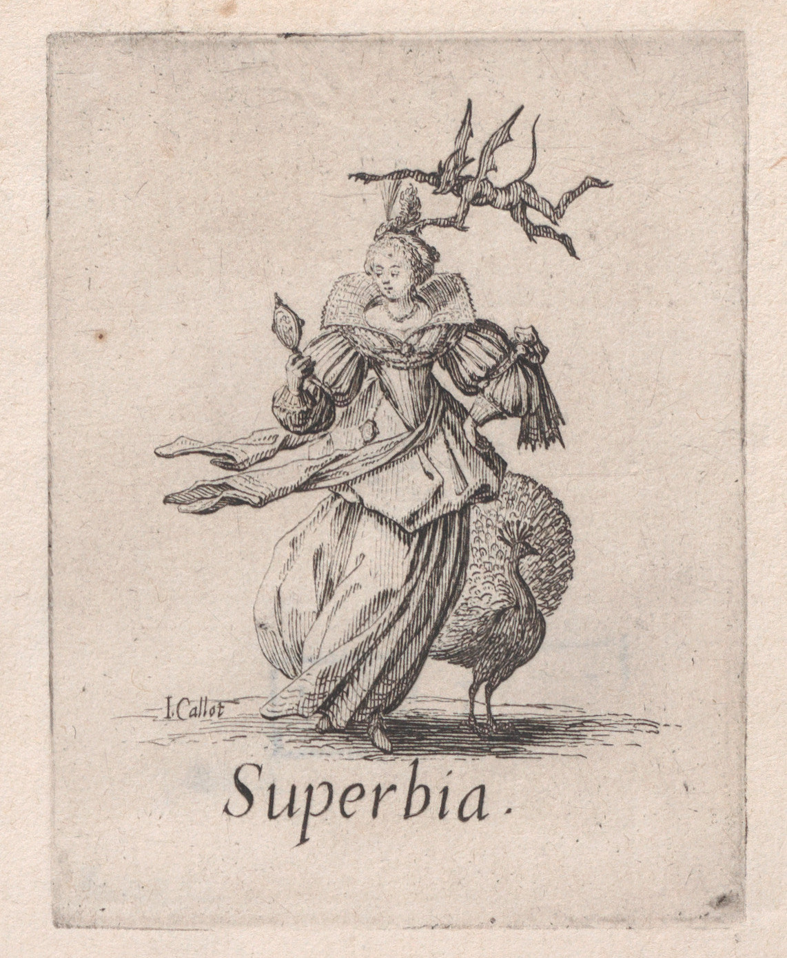 L'Orgueil (Pride), from "Les Péchées Capitaux" (The Deadly Sins)