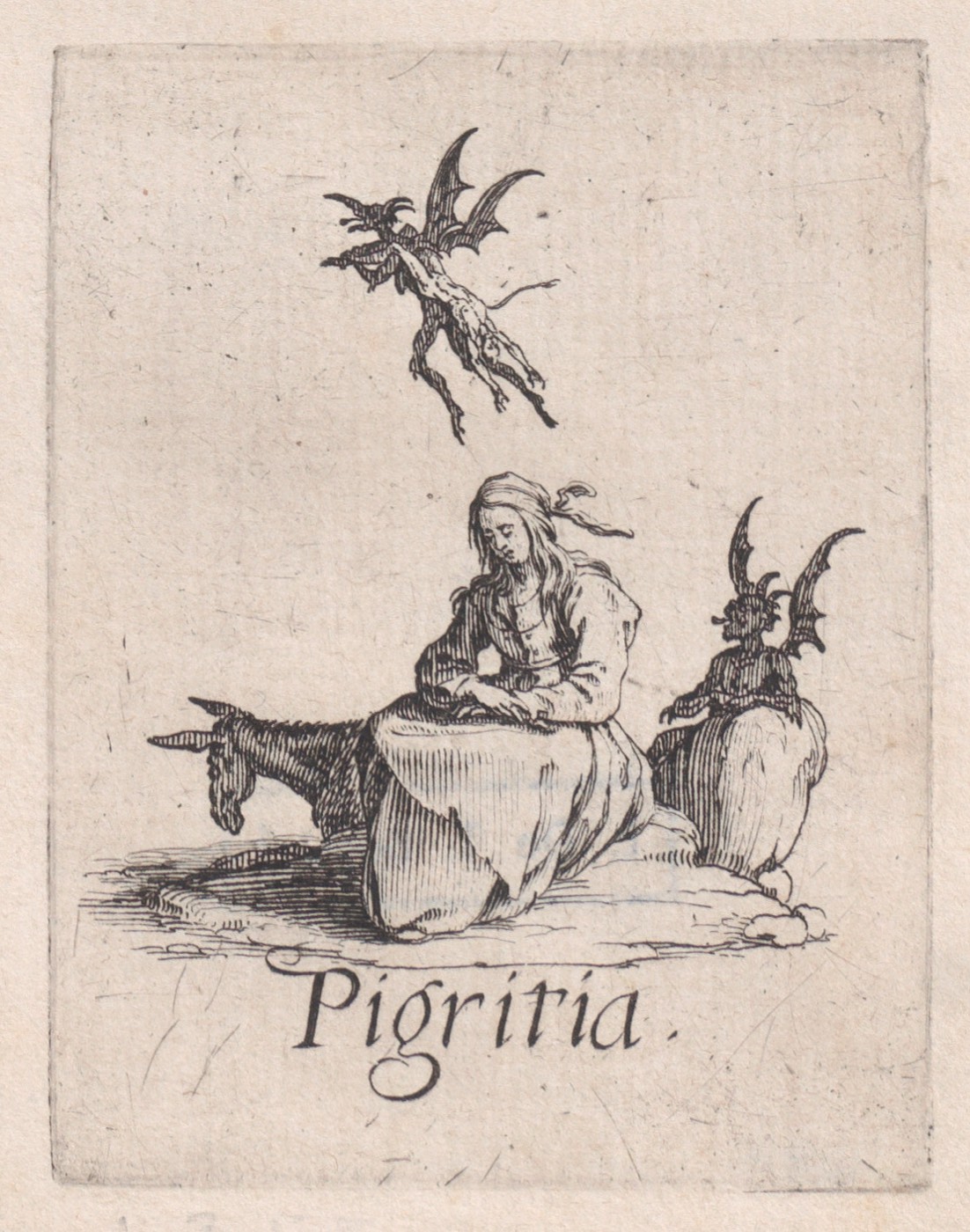 La Paresse (Sloth), from "Les Péchées Capitaux" (The Deadly Sins)