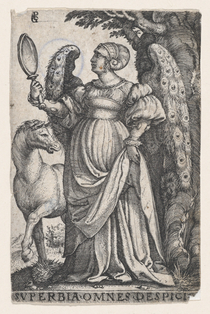 Pride (Superbia), from "The Seven Vices"