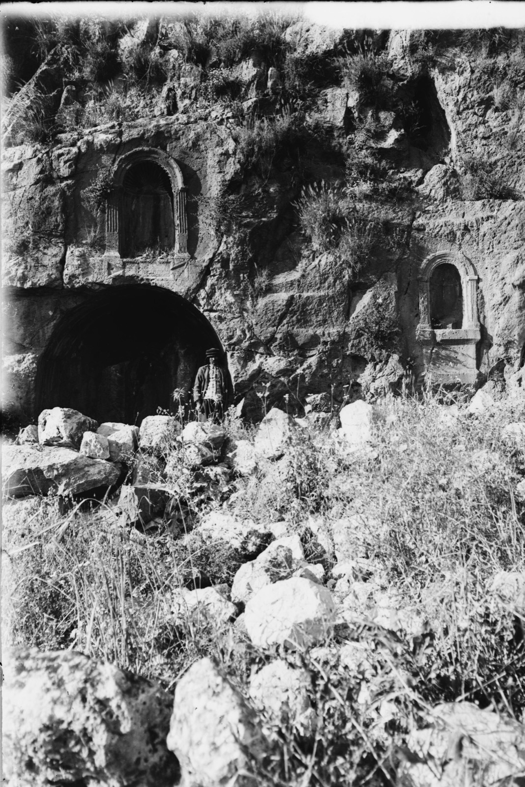 Northern views. Shrines to the god Pan, Banias