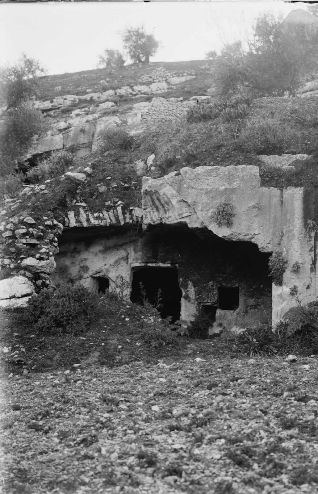 Tombs at Aceldama.