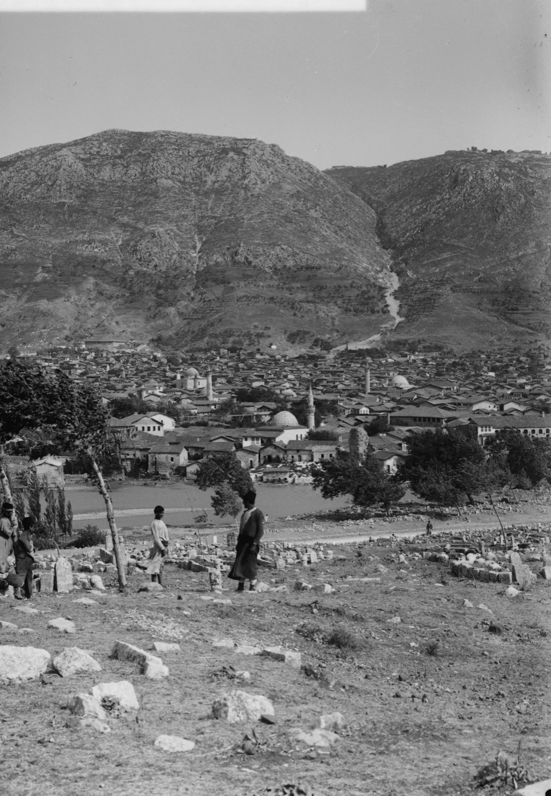 Antioch (Antakiyeh) and environs. Antioch and Mt. Silpius from west