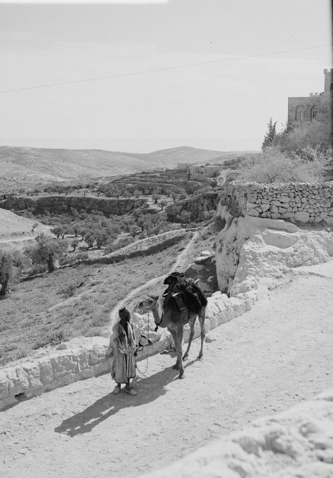 Valleys of Jehoshaphat and Hinnom. Valley of Hinnom from Bethlehem Road.