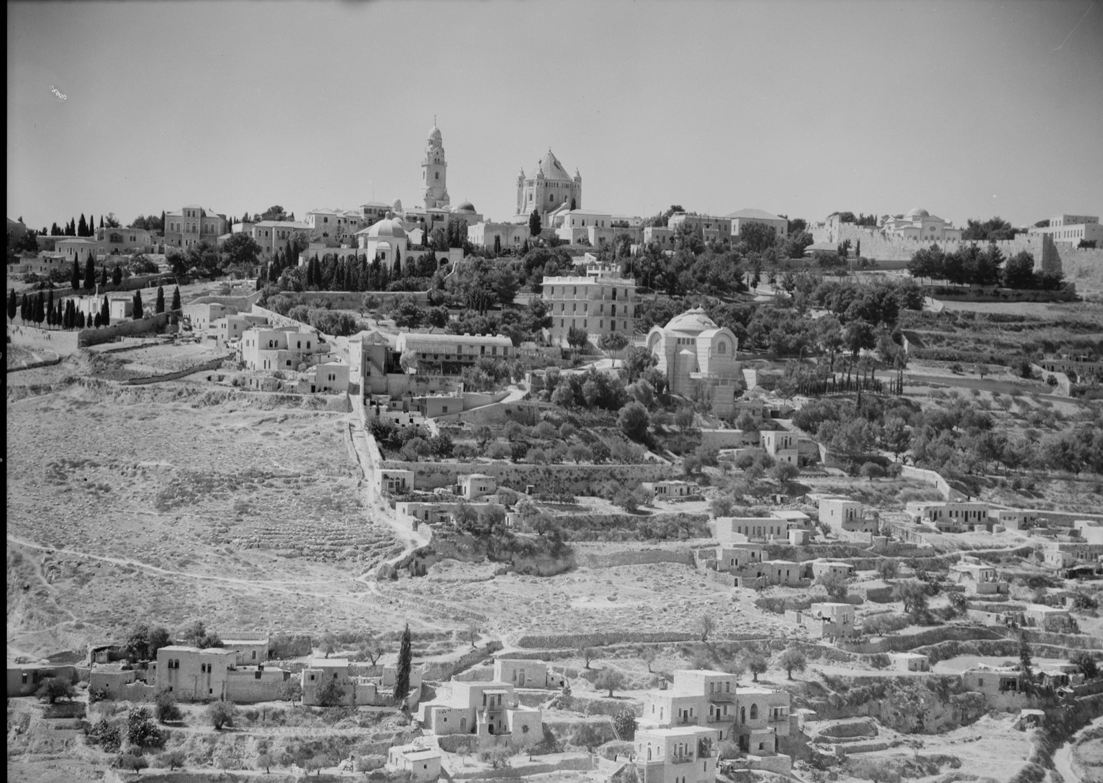 Mt. Zion from above Siloam