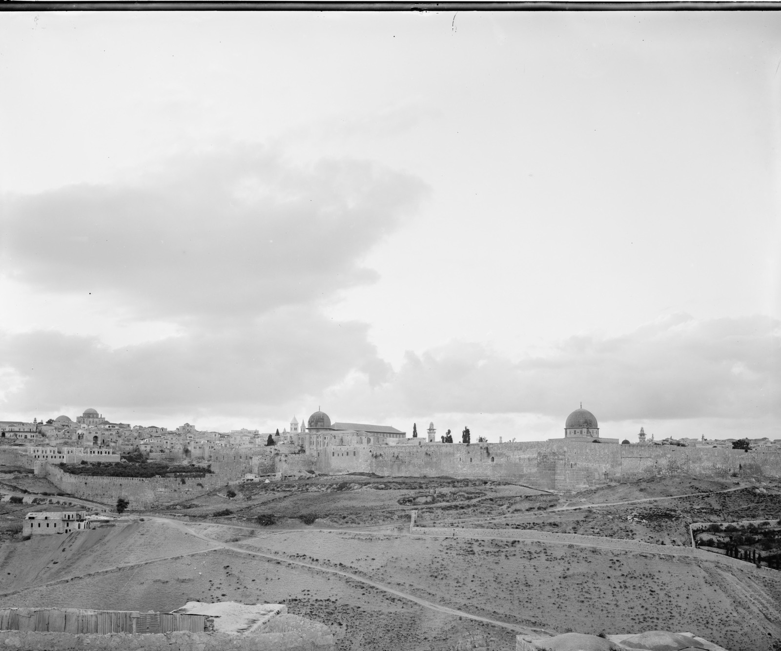 Hill of Ophel and south city wall, Temple area, Jerusalem