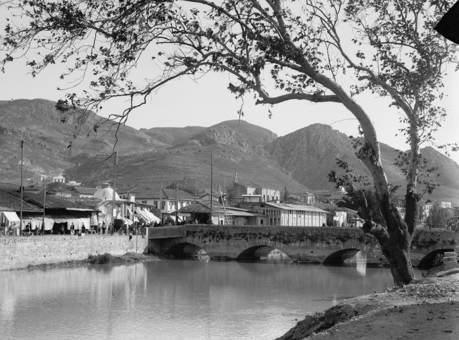 Antioch with old bridge across the Orontes