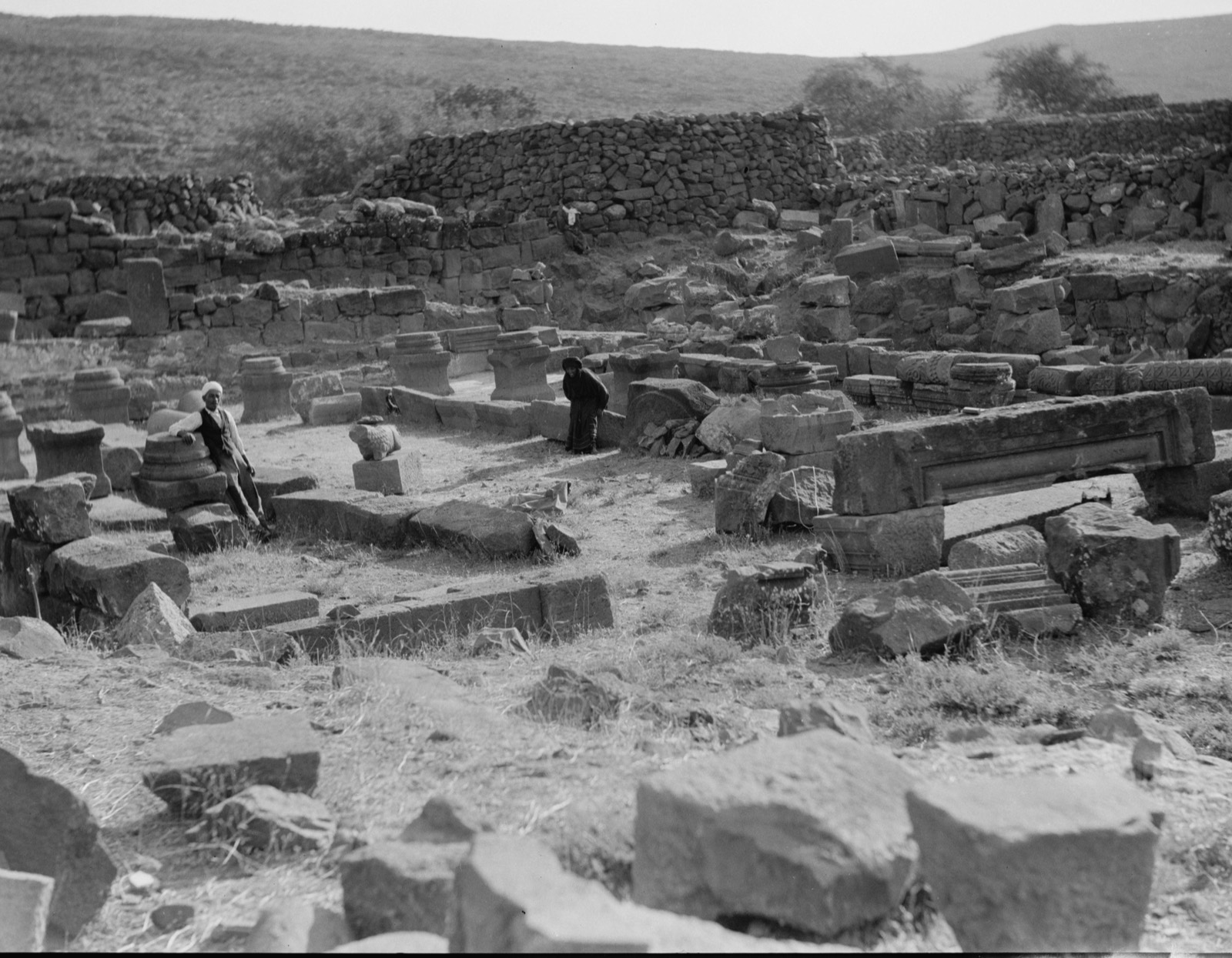 Northern views. Chorazin. (Kerazeh). General view of excavated remains