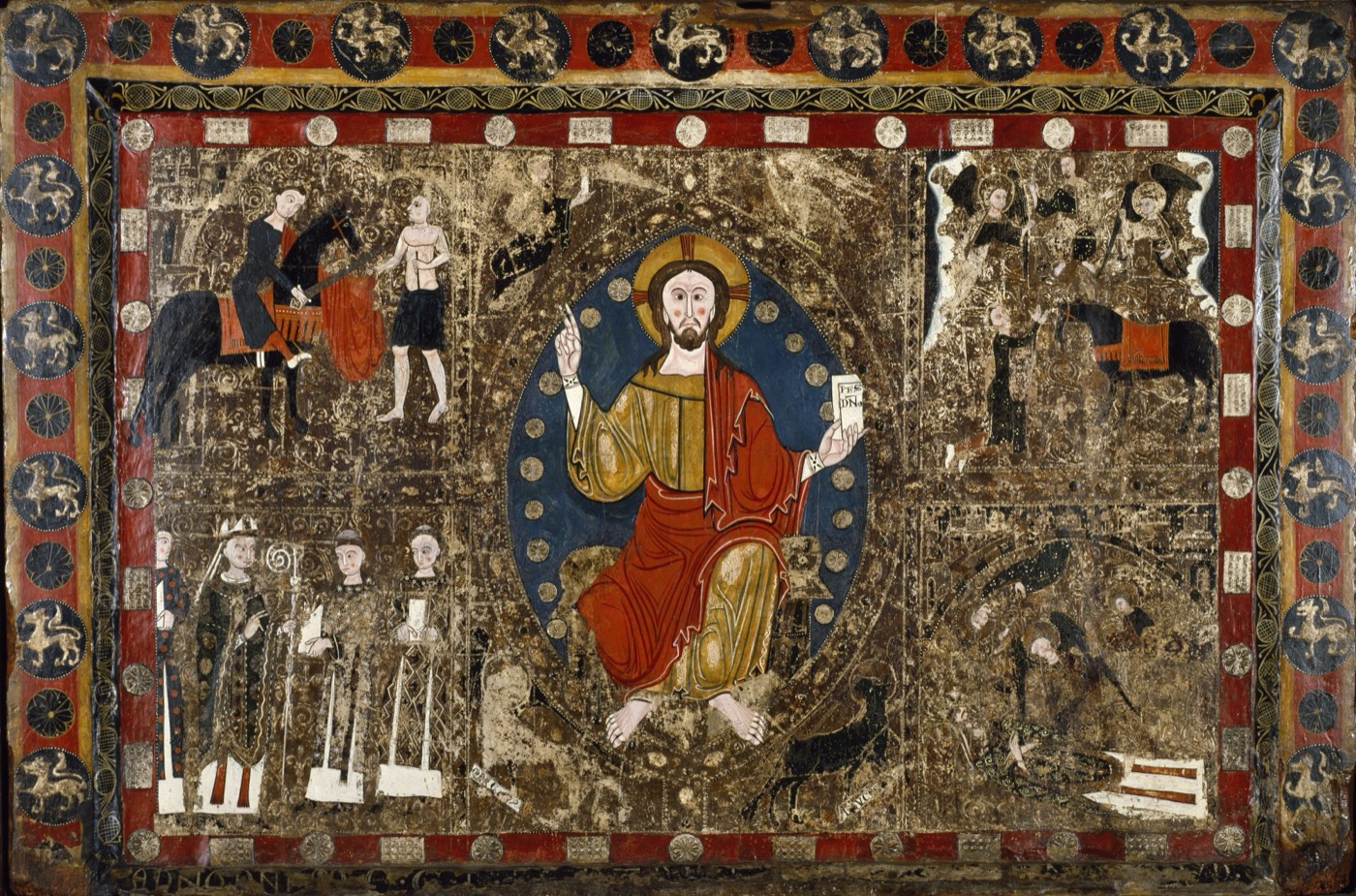 Altar Frontal with Christ in Majesty and the Life of Saint Martin