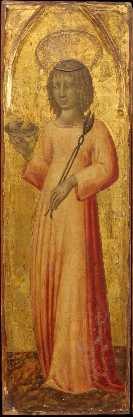 Saints Catherine of Alexandria, Barbara, Agatha, and Margaret